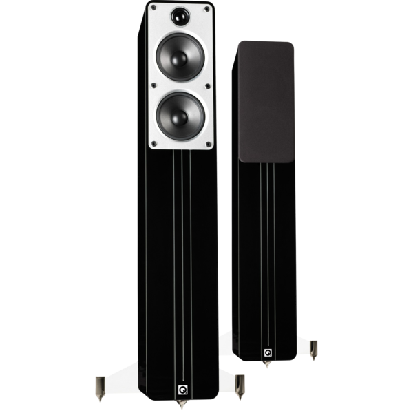 Q Acoustics CONCEPT 40 SPEAKER GLOSS BLACK PAIR (QA2630)