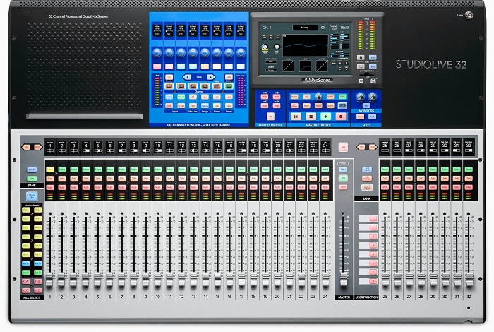 PRESONUS STUDIOLIVE 32 40-input digital console/recorder with motorized faders