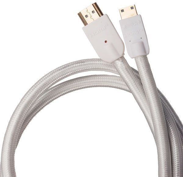 Supra HDMI A-Mini C High Speed White 3m