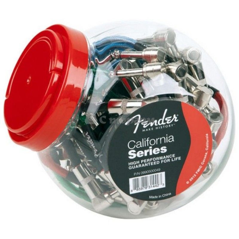 FENDER CALIFORNIA PATCH CABLE 6 BOWL 20 PCS