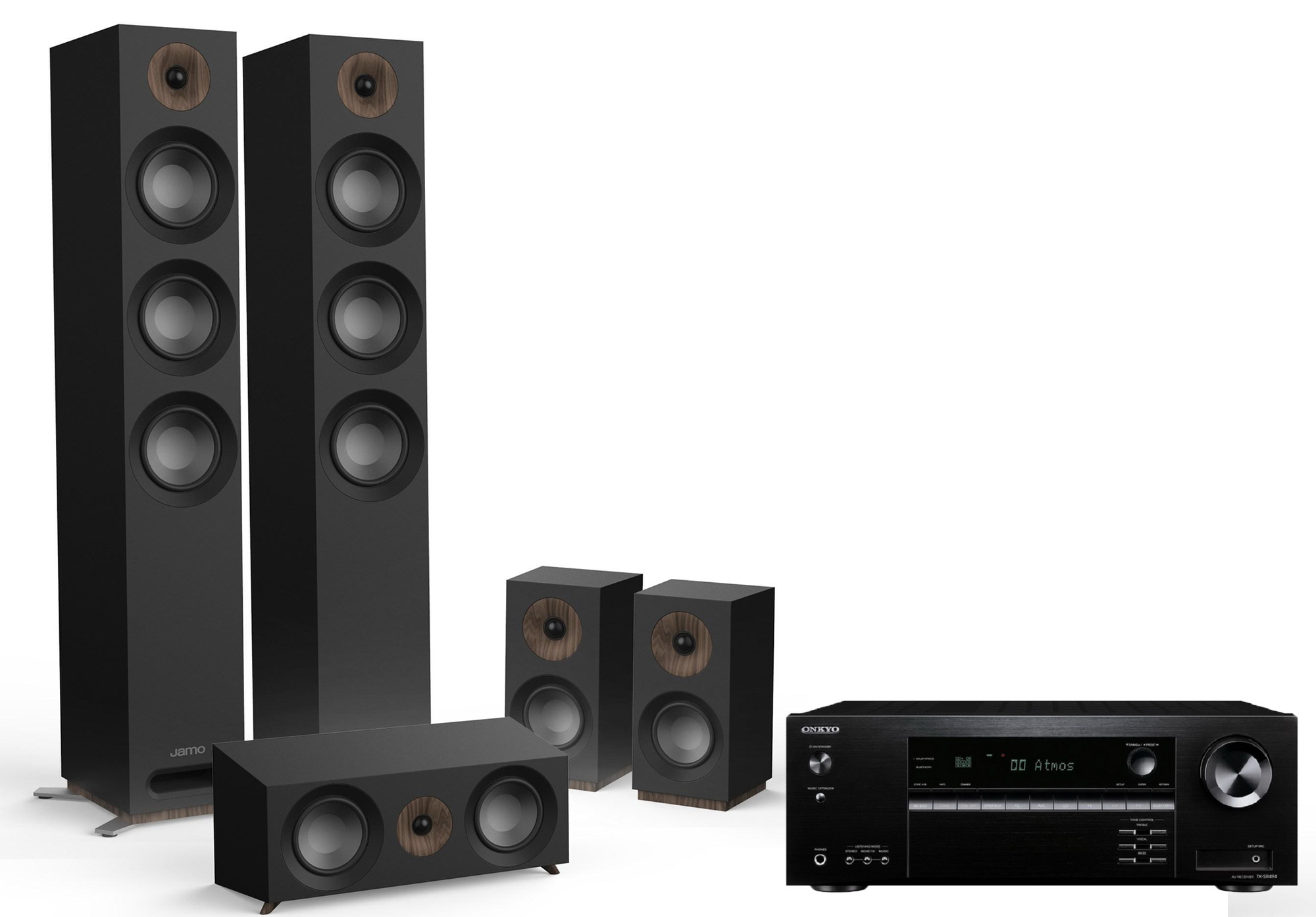 Onkyo TX-SR3100 Black + Jamo S 809 HCS