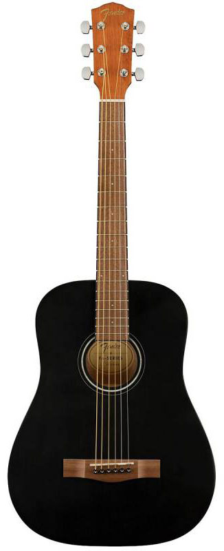 FENDER FA-15 STEEL 3/4 BLACK WN w/BAG