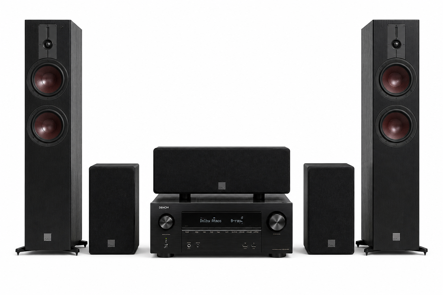Denon AVC-S670H (5.2 сh) + DALI Sonik 7 set 5.0
