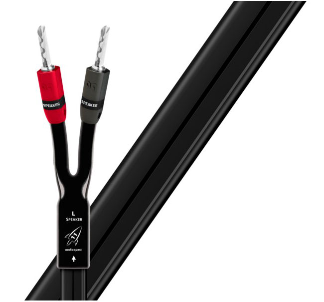 AUDIOQUEST Pair 2.5m ROCKET 11 FR SureGrip 300 Ban/S