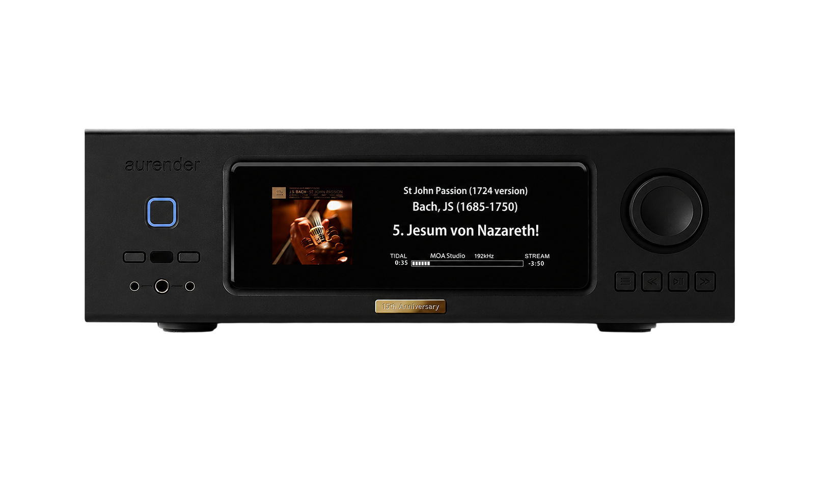 Aurender A1-BLACK 15th Anniversary Edition