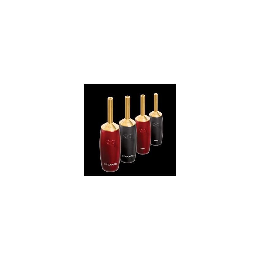 AUDIOQUEST spc 500 Series Banana Gold set of 6