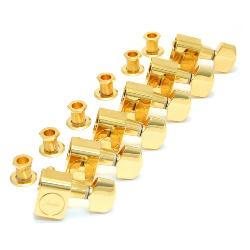 FENDER TUNERS (GOLD) FOR AMERICAN STANDARD STRAT/TELE