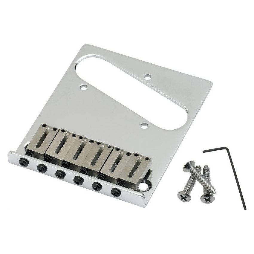 FENDER BRIDGE ASSEMBLY FOR AMERICAN SERIES TELECASTER CHROME