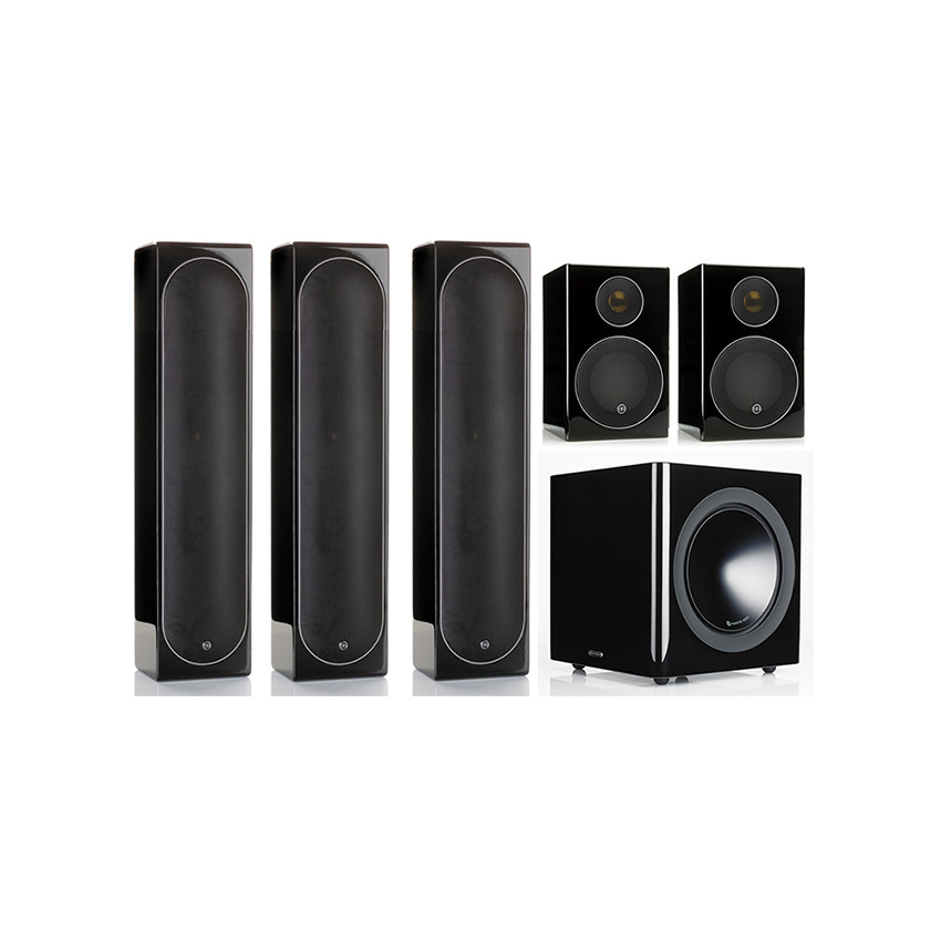 Monitor Audio Radius 225/225/90/390 set 5.1 Black