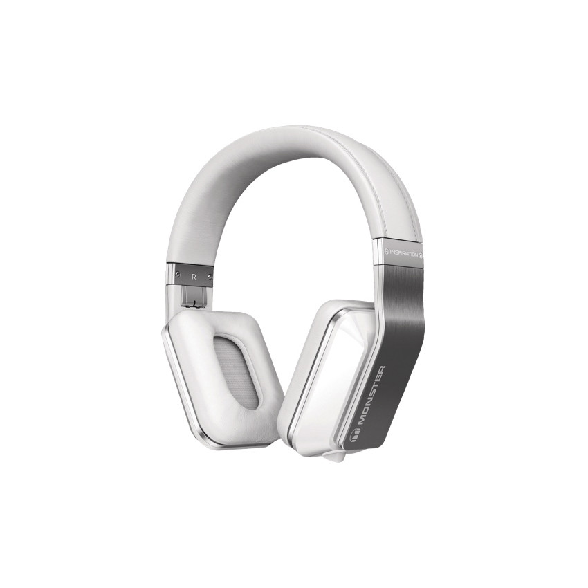 Monster Inspiration Active Noise Canceling Over-Ear Headphones White