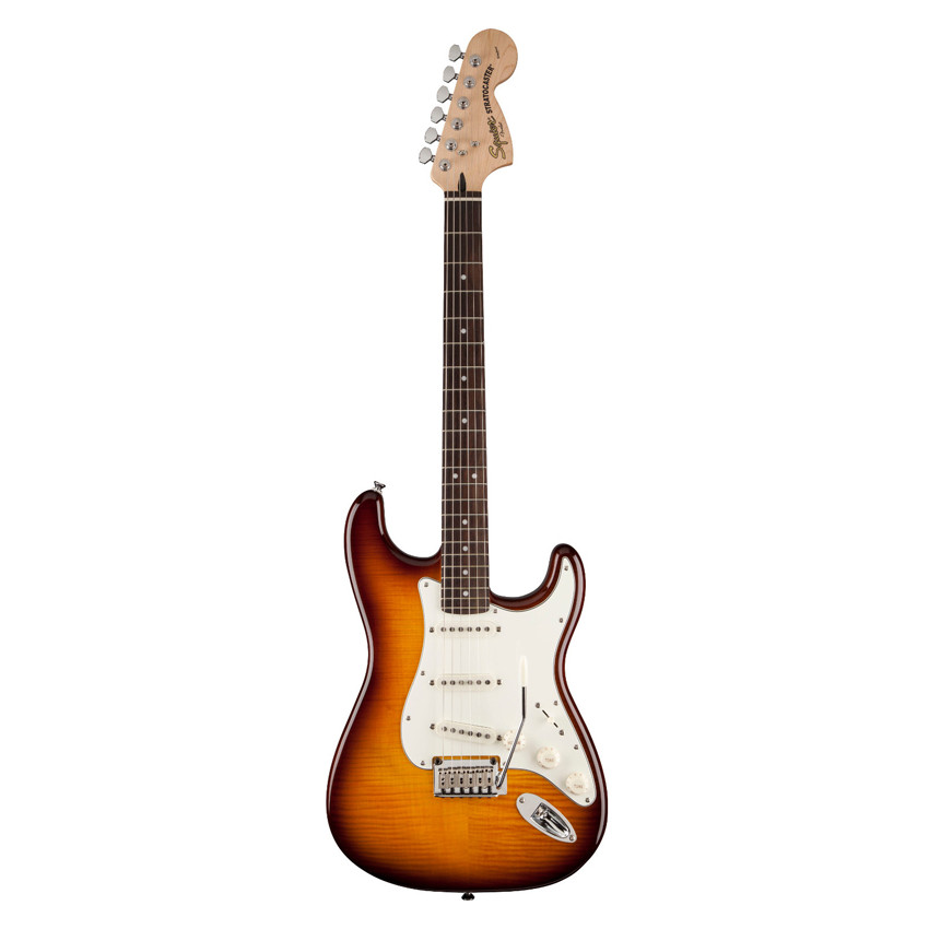 FENDER SQUIER STANDARD STRATOCASTER FMT RW AMB