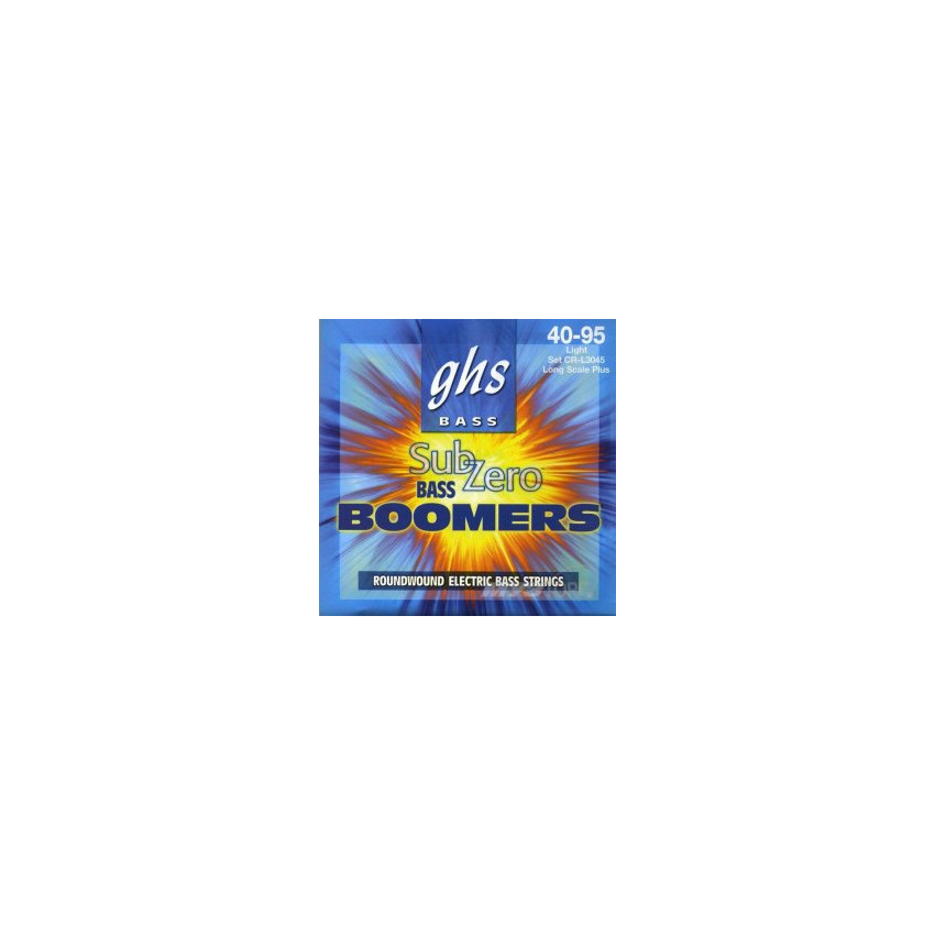 GHS STRINGS CR-L3045 SUB-ZERO BASS BOOMERS LIGHT