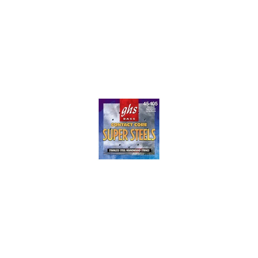 GHS STRINGS ML5000 BASS SUP ST LONG MEDIUM LIGHT