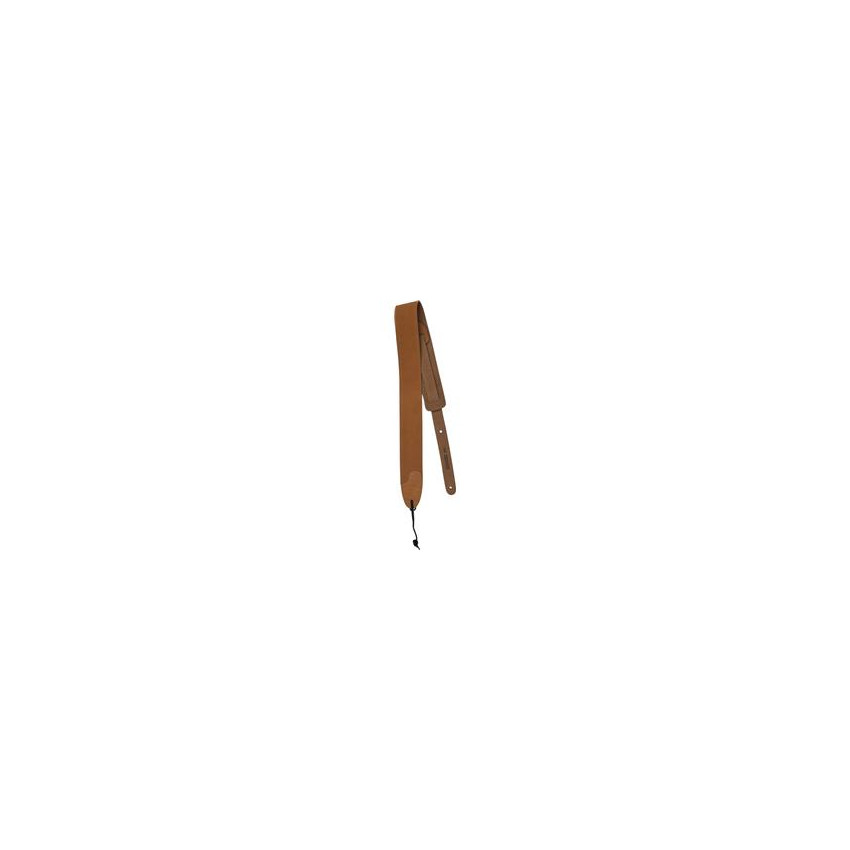 FENDER 2 1/2 F SUEDE EL GUITAR STRAP TAN