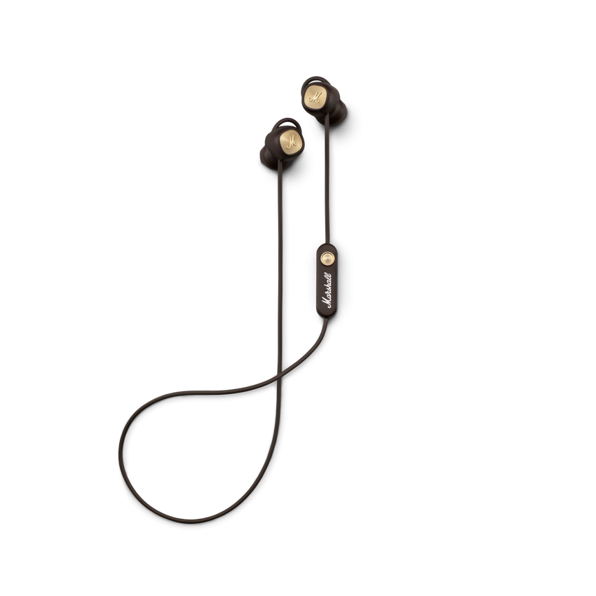 Marshall Headphones Minor II Bluetooth Brown