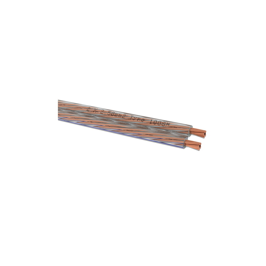 OEHLBACН 1055 Speaker Cable Special 2x2,5mm clear