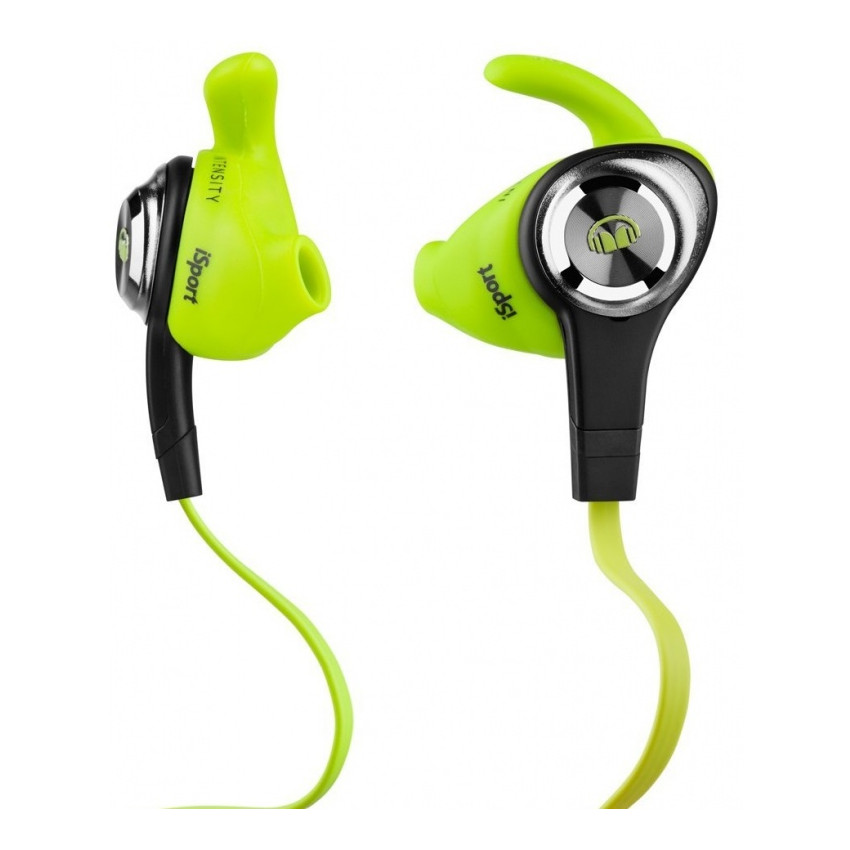 Monster iSport Intensity In-Ear Headphones Apple ControlTalk Intensity Green