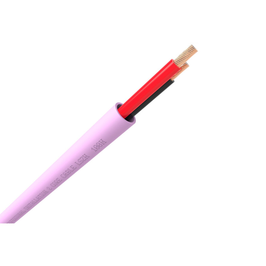 QED QX16/2 100M PINK LSZH RL (QE9050)