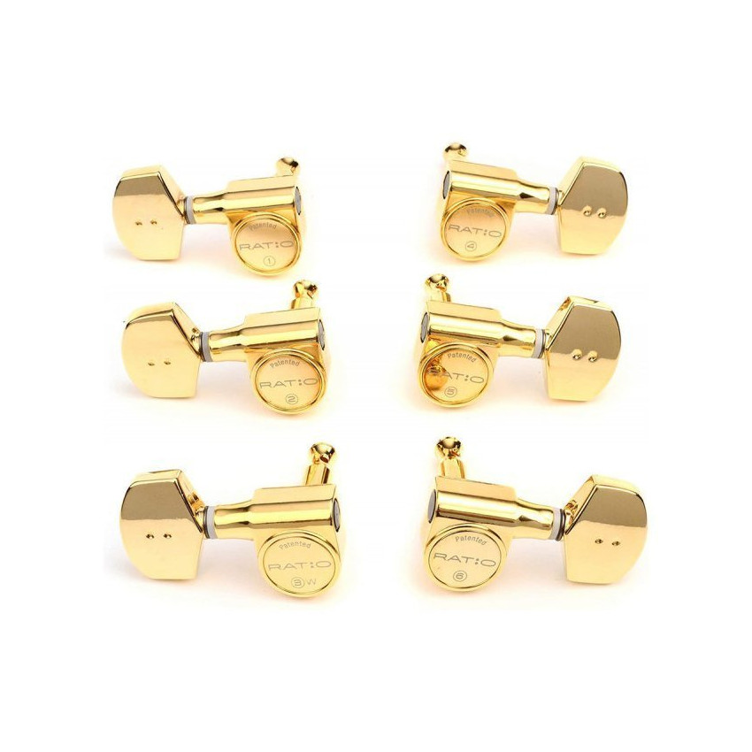 GRAPH TECH PRN-2731-G0 Ratio Electric 6 In-line Classic 2 Pin - Gold