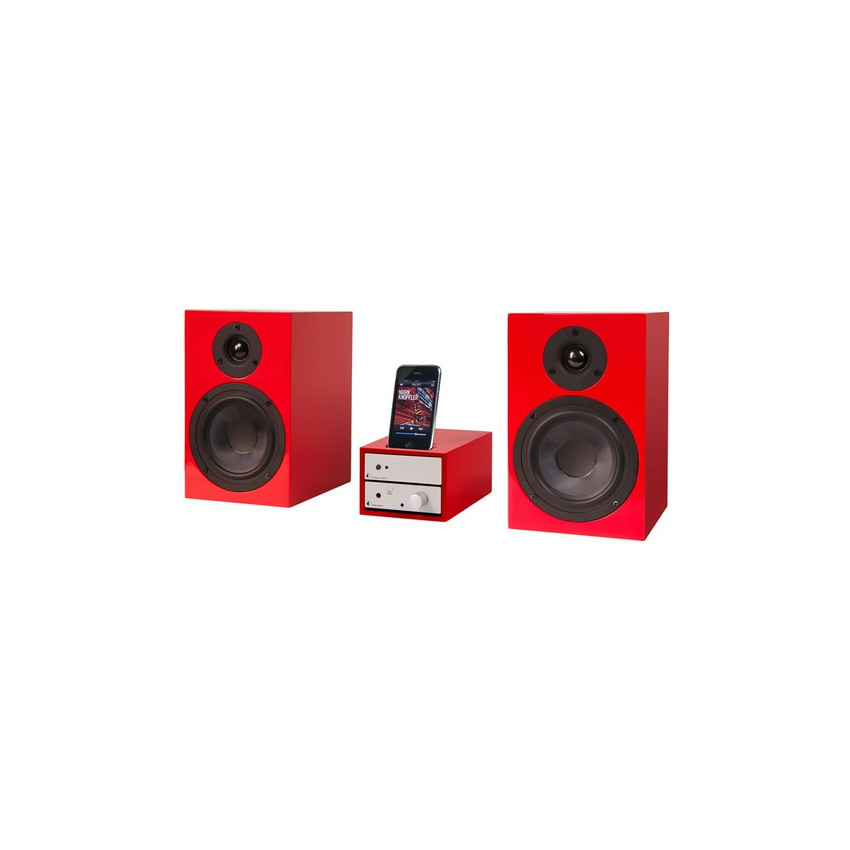 Pro-Ject Set iPod Goes Digital Silver-Red