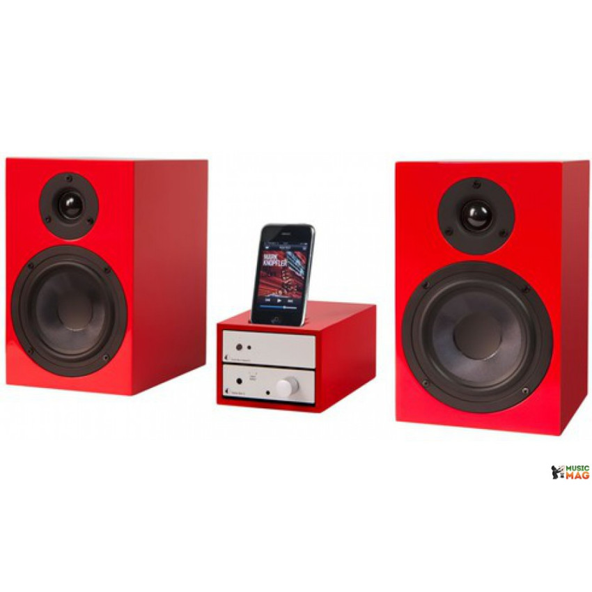 Pro-Ject Set iPod Goes HiFi Silver-Red