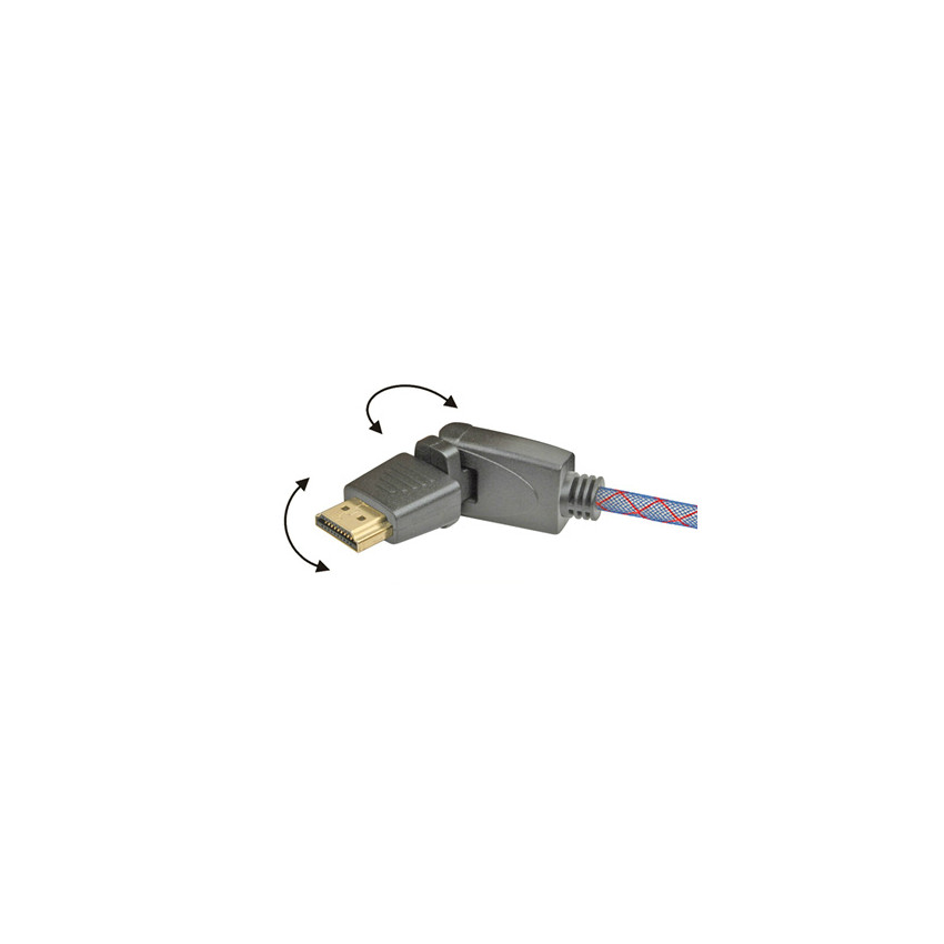 Real Cable HD-E-360 (HDMI-HDMI) 1.4 3D Ethernet 1M00