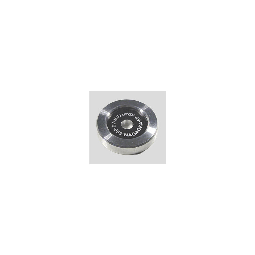 Nagaoka AE Adaptor 45RPM Alluminium art 3031