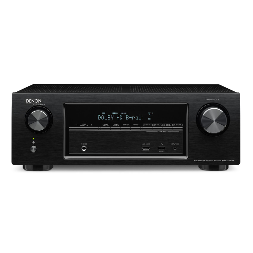 Denon AVR-X1100W Black