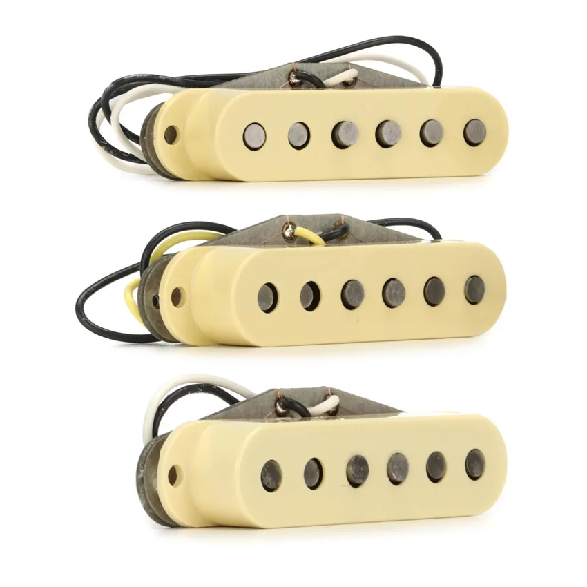 FENDER PURE VINTAGE '73 STRATOCASTER PICKUP SET AGED WHITE