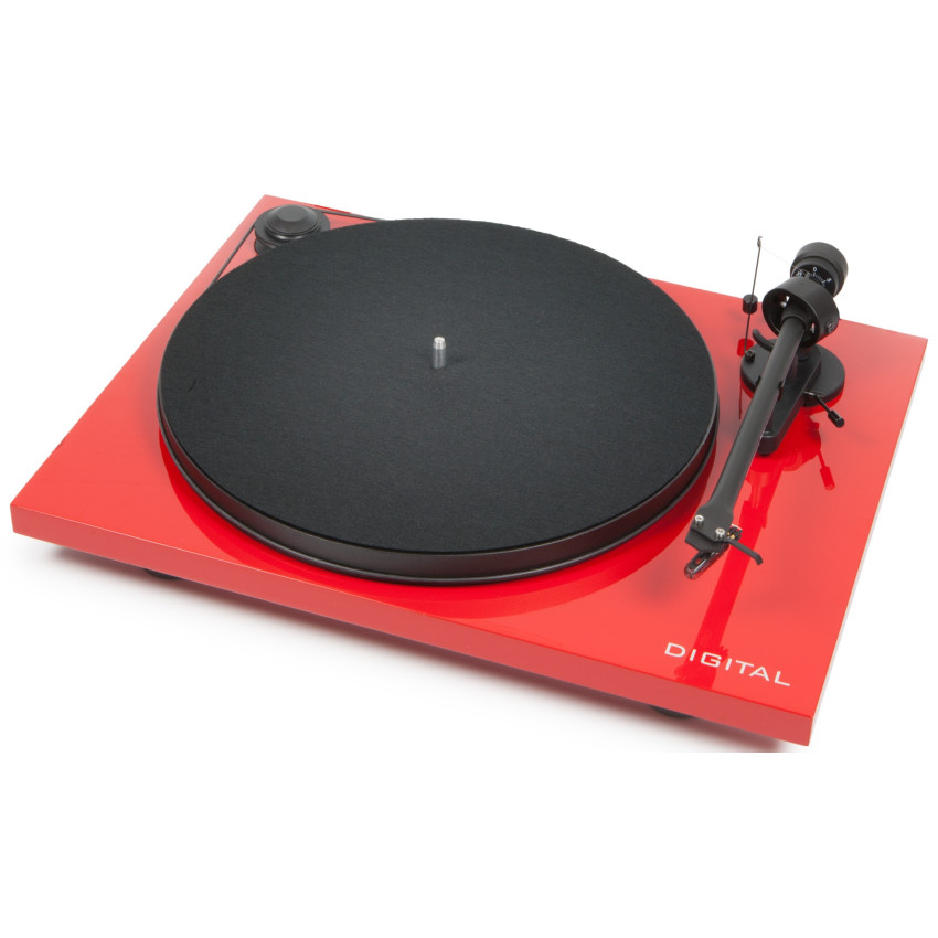 Pro-Ject ESSENTIAL II DIGITAL (OM5e) - RED