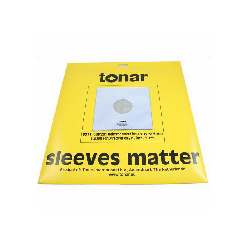 Tonar 25 внутренних пакетов для виниловых пластинок (25 Pcs./ Pack) art 5311
