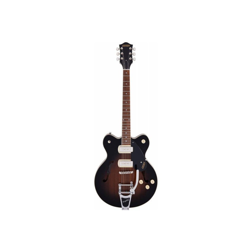 GRETSCH G2622T-P90 STREAMLINER CENTER BLOCK WITH BIGSBY BROWNSTONE