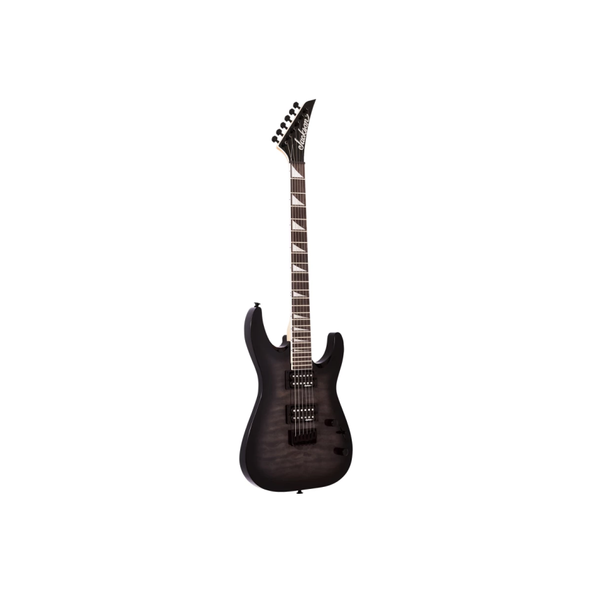 JACKSON JS32Q DKA DINKY ARCH TOP HT TRANSPARENT BLACK BURST