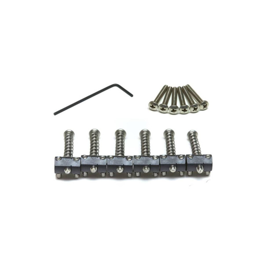 GRAPH TECH PS-8166-00 String Saver Saddle Barrel I.O.S. 6-Pce Tele Style (6 Pcs)