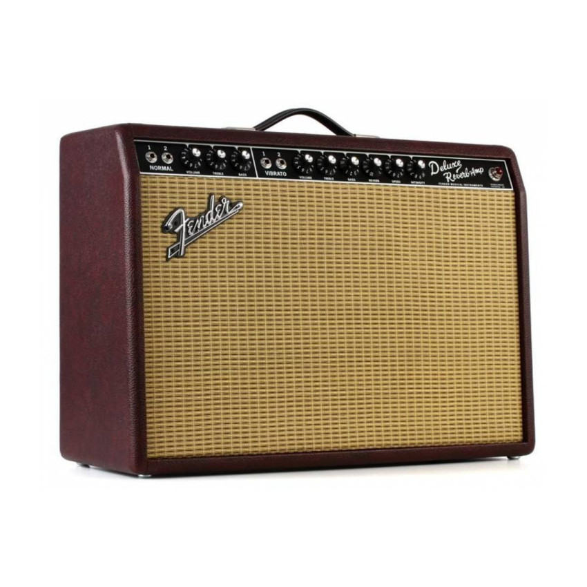 FENDER '65 DELUXE REVERB LTD WINE RED