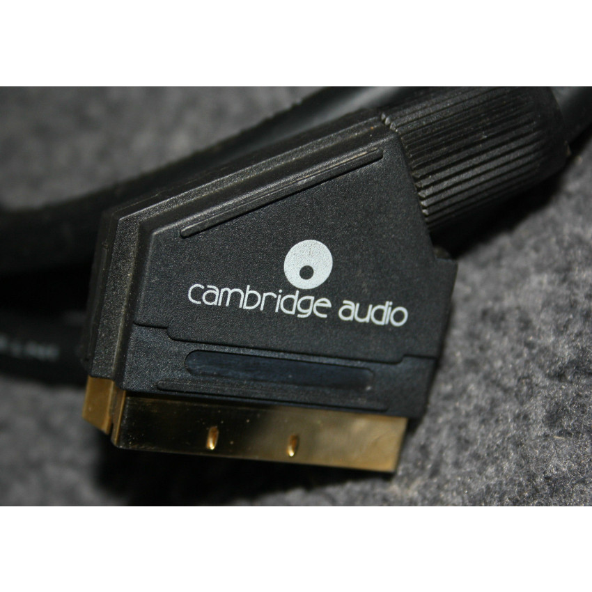 CAMBRIDGE AUDIO VID300 Scart Lead - 2M / 24K GOLD CONNECTORS