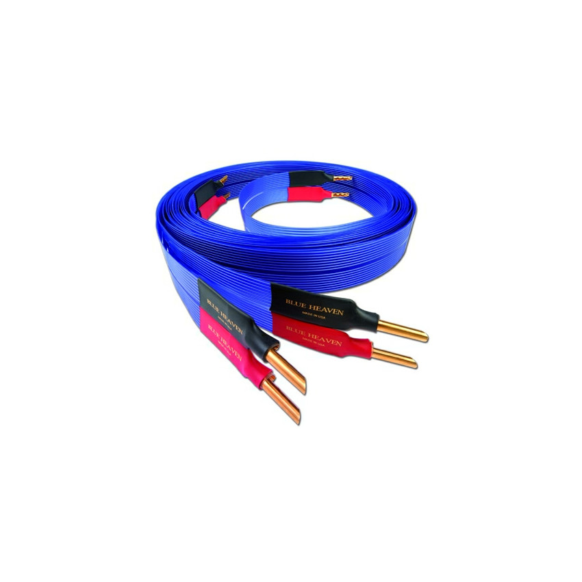 Nordost Blue Heaven,2x2,5m is terminated with low-mass Z plugs