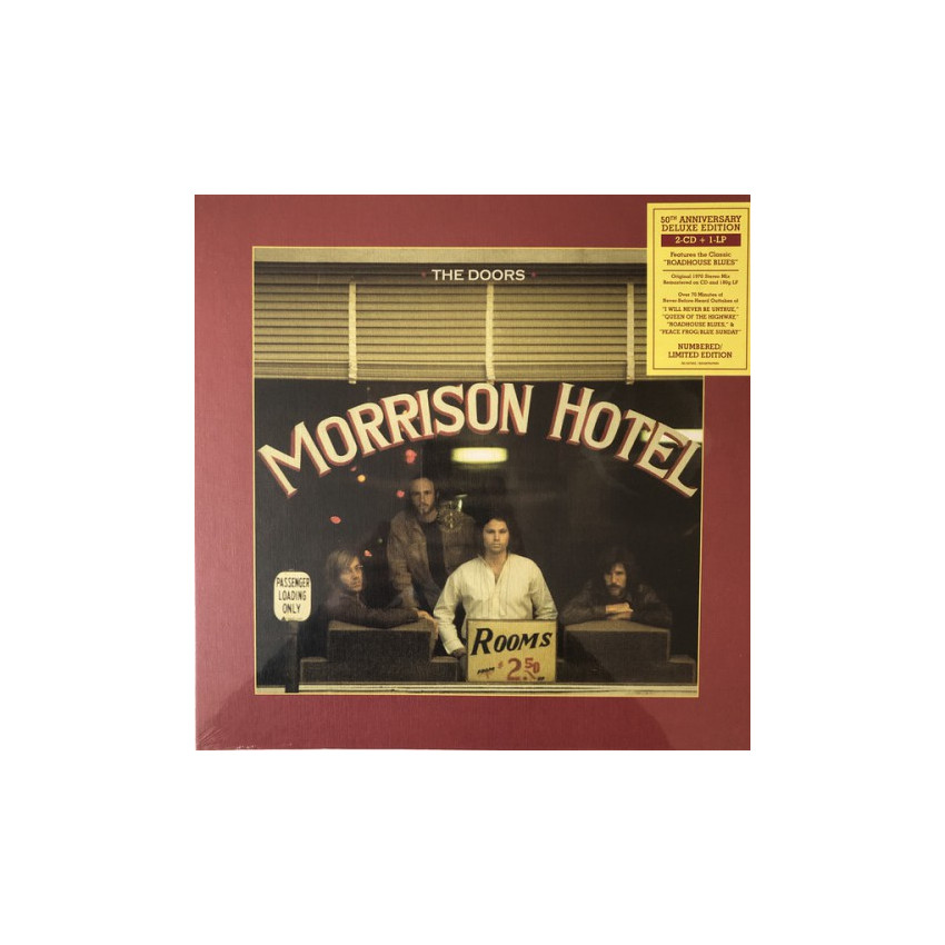 DOORS - MORRISON HOTEL LP + 2 ÑD Set 1970/2020 (R2 627602, LTD.) RHINO/EU MINT (0603497847600)