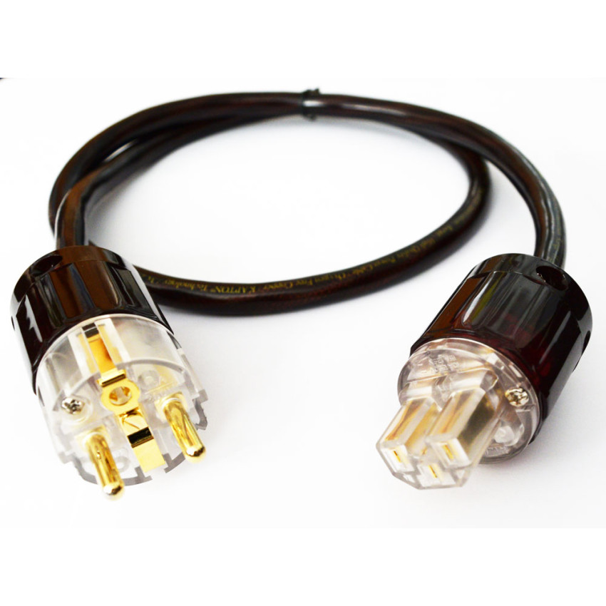 Real Cable - PSKAP ULTRA 24k Gold-Plated Pure Copper EU 2 М