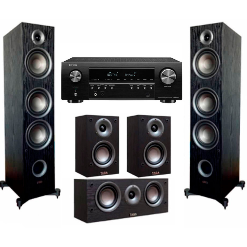 Denon AVC-S670H (5.2 сh) + Taga Harmony TAV-607