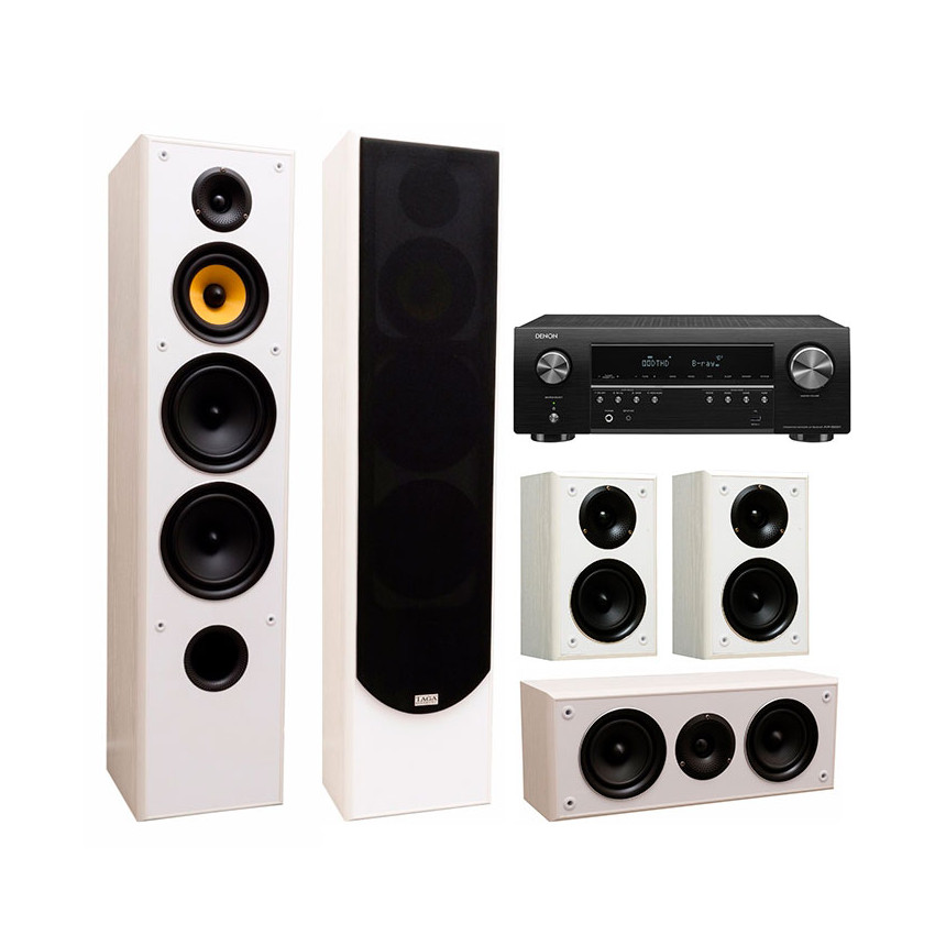 Denon AVC-S670H (5.2 сh) + Taga Harmony TAV-606 v.3 Set White