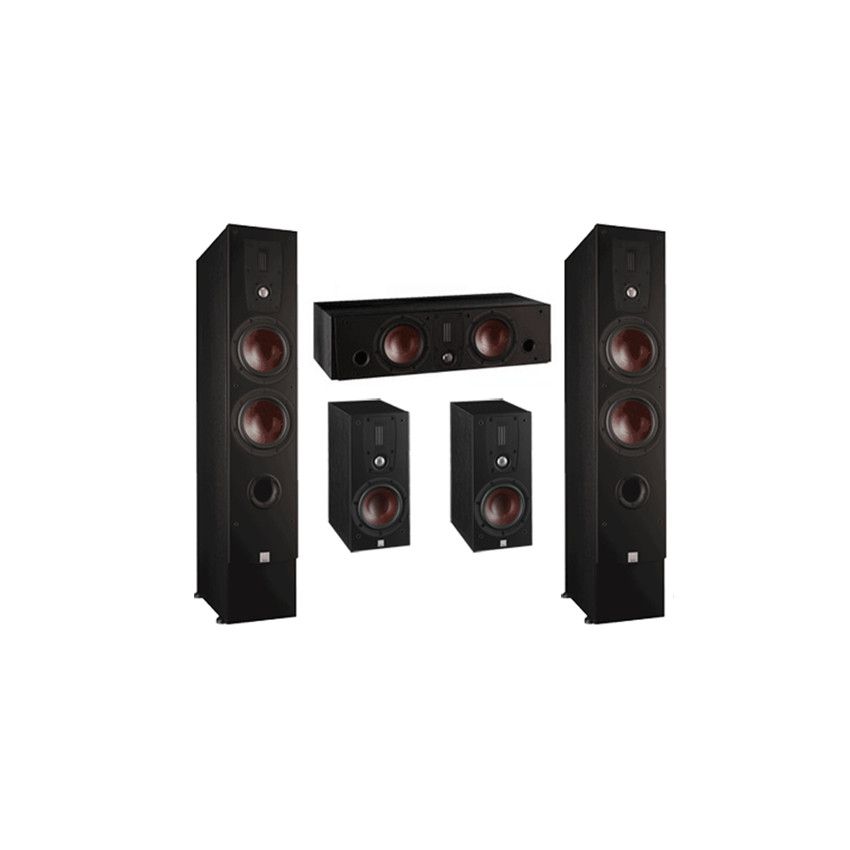 DALI Ikon 6 MK II set 5.0 black high gloss