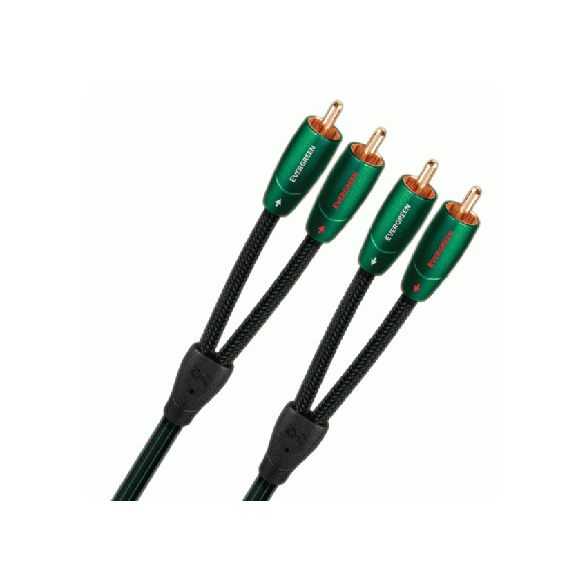 AUDIOQUEST 8.0m EVERGREEN RCA > RCA