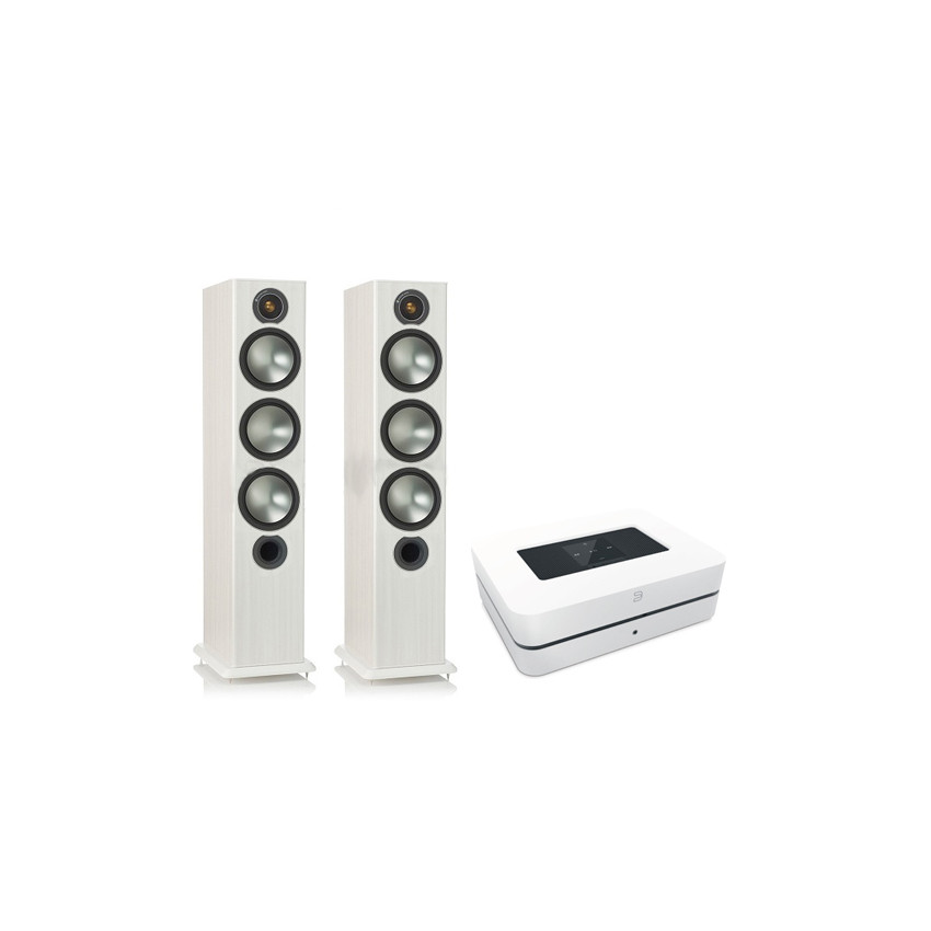 Bluesound POWERNODE 2i Wireless + Monitor Audio Bronze 6