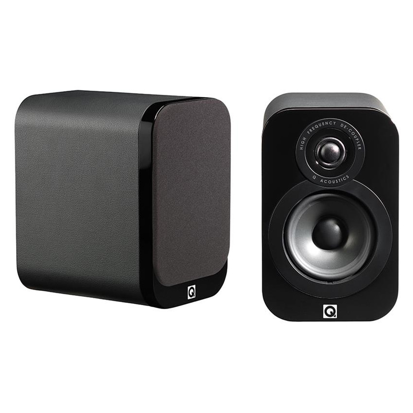 Q Acoustics Q3010 Black Leather