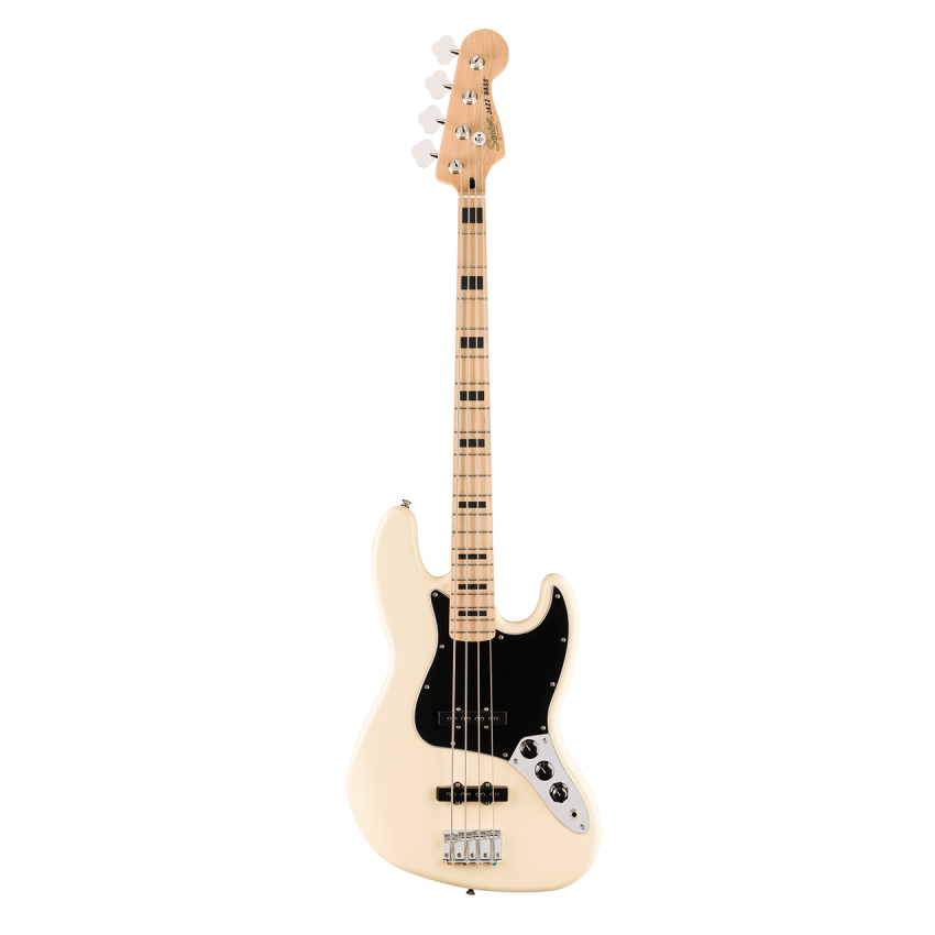 SQUIER AFFINITY ACTIVE JAZZ BASS OLYMPIC WHITE