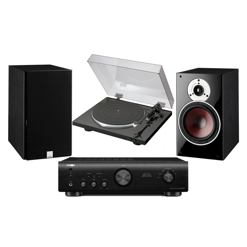 Denon PMA-520 AE + Denon DP-300F + DALI Zensor 3