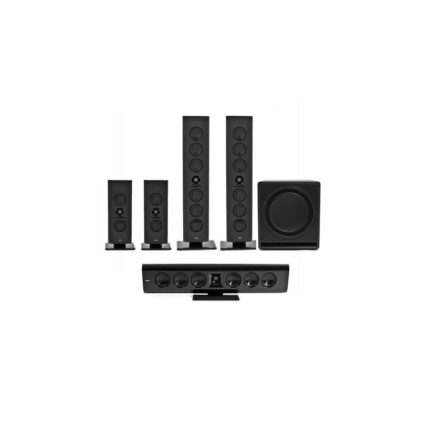 Klipsch Gallery G-28 Black Home Theater System (G-28 х 3 шт + G-16 х 2 шт)