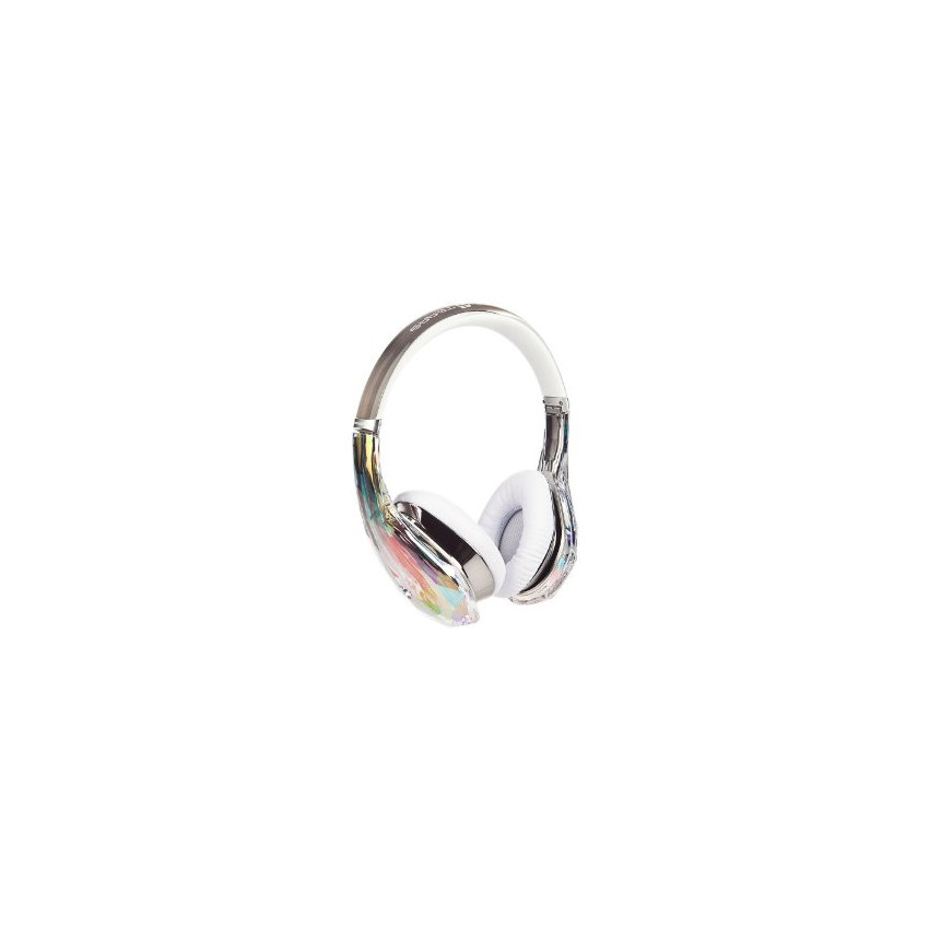 Monster Diamond Tears Edge On-Ear Headphones Crystal
