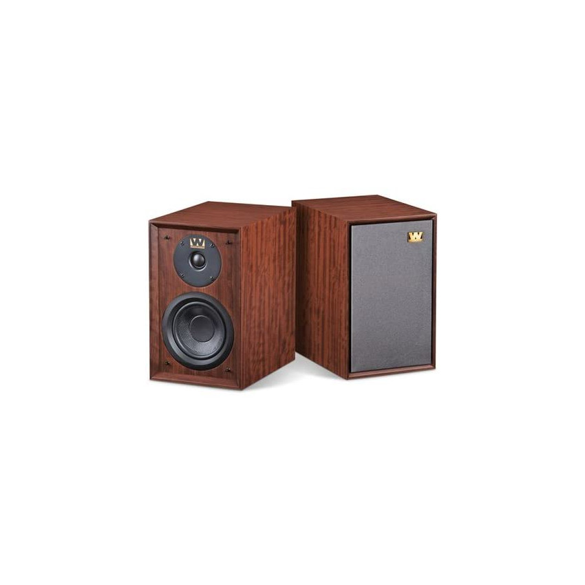 Wharfedale 80th Anniversary Denton Mahogany Red